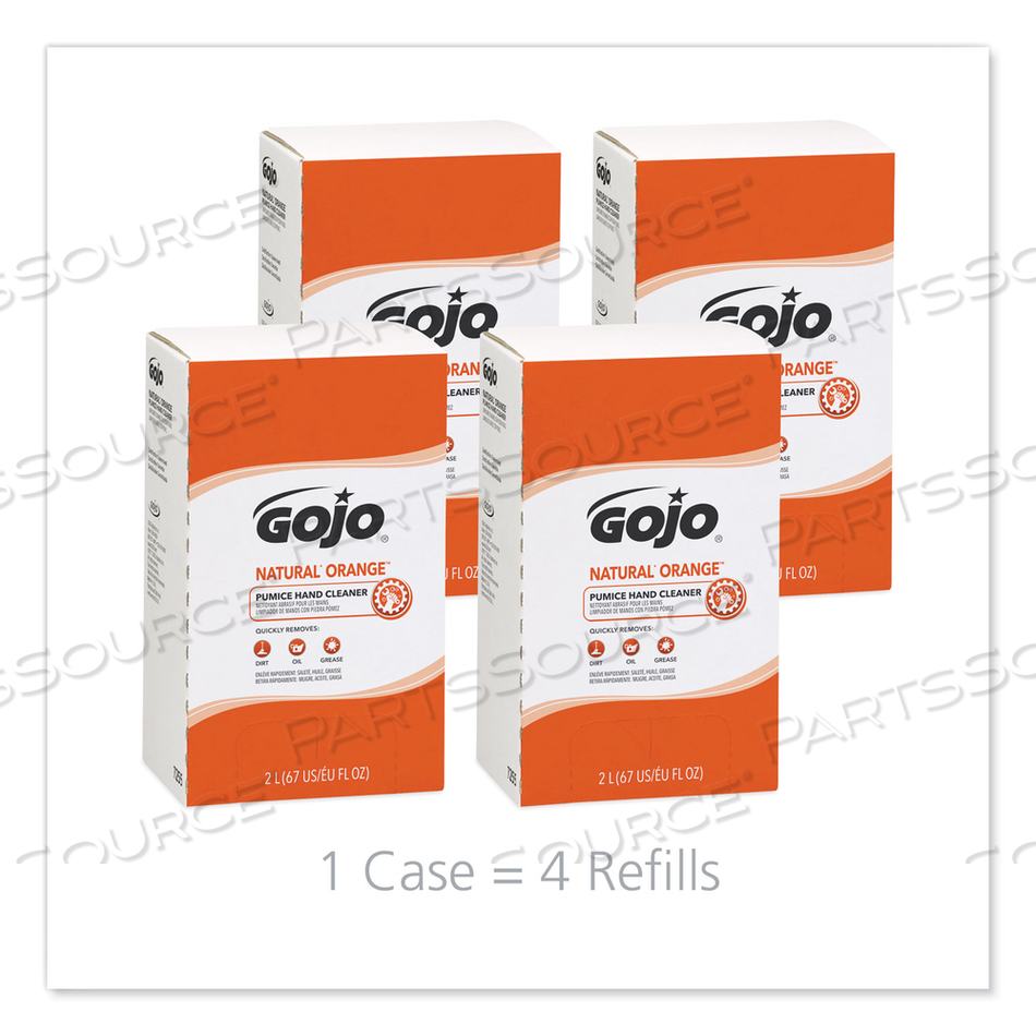 NATURAL ORANGE PUMICE HAND CLEANER REFILL, CITRUS SCENT, 2,000ML by Gojo