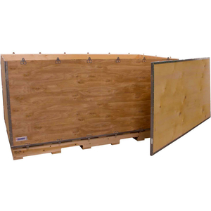 6-PANEL SHIPPING CRATE WITH LID & PALLET, 72" X 36" X 36" O.D. by National Corrugate LLC