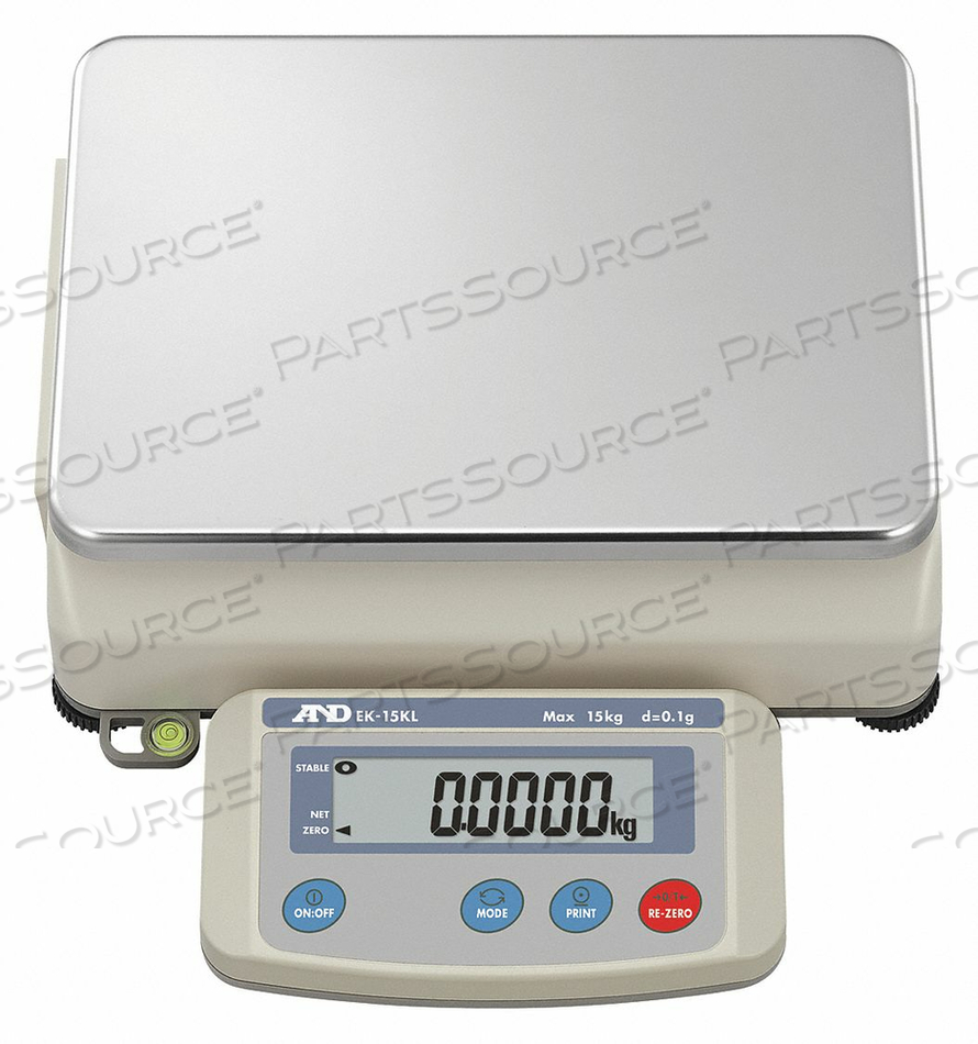 COMPACT BENCH SCALE 33 LB. LCD DIGITAL by A&D Weighing COMPACT BENCH SCALE 33 LB. LCD DIGITAL by A&D Weighing