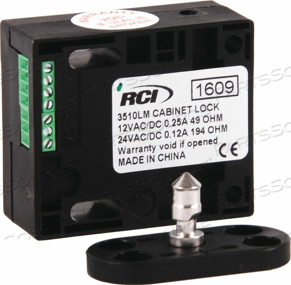 CABINET LOCK SURFACE MOUNTED 12/24VAC/DC by Rutherford CABINET LOCK SURFACE MOUNTED 12/24VAC/DC by Rutherford