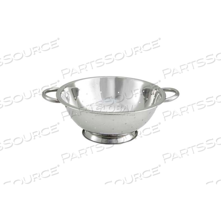 COLANDER W/ BASE, 3 QT., 10"D, STAINLESS STEEL by Winco DWL International, LLC