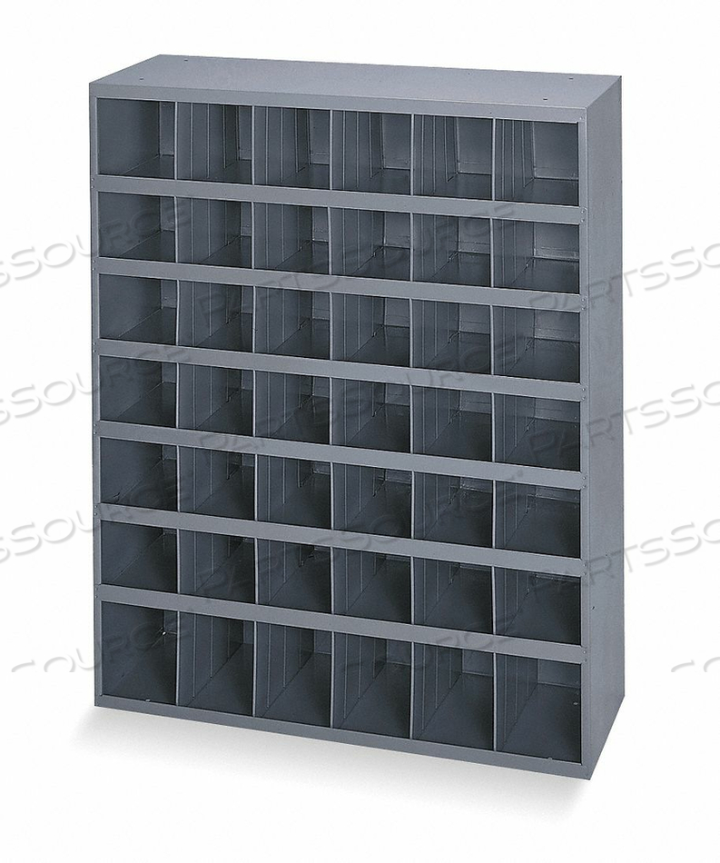 BIN UNIT 42 BINS 33-3/4 X 12 X 42 IN. by Durham Manufacturing Company