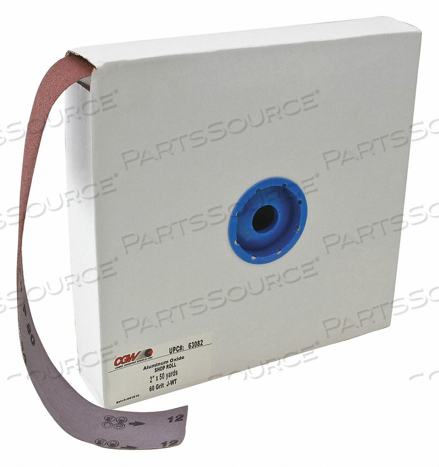 ABRASIVE ROLL 2X50 YD. A/O 180G by CGW Abrasives