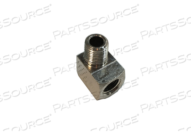 STREET PIPE ELBOW, 1/4 IN CONNECTION, MNPT X FNPT CONNECTION, PLATED, 90 DEG by Precision Medical, Inc.