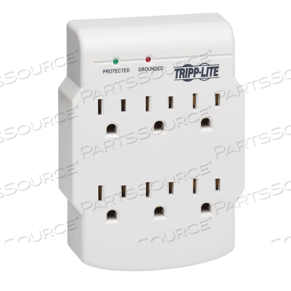 SURGE PROTECTOR WALLMOUNT DIRECT PLUG IN 120V 6 OUTLET 540 JOULES - SURGE PROTECTOR - AC 120 V - OUTPUT CONNECTORS: 6 - CANADA, UNITED STATE 