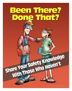 SAFETY POSTER BEEN THERE DONE THAT ENG by SafetyPoster