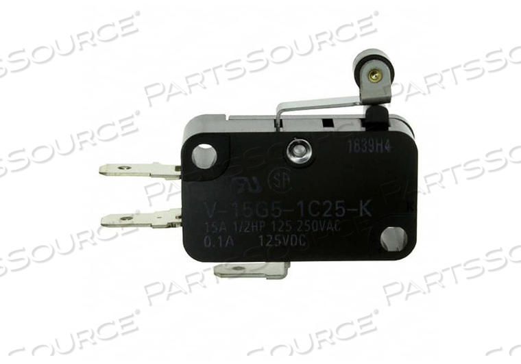SNAP ACTION SWITCHES SPDT 15A 250V by Omron - Electronic Division