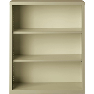 3 SHELF BOOKCASE 34-1/2"W X 13"D X 42"H, PUTTY by Hirsh