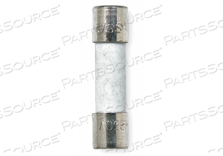 CERAMIC FUSE, 2A, 250V AC, S501 SERIES by Cooper Bussmann