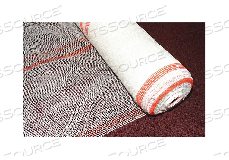 BOEN FIRE RESISTANT SAFETY NETTING, 8.6 FT. X 150 FT., WHITE, 1 ROLL by Jaydee Group