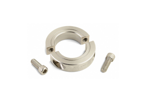 SHAFT COLLAR CLAMP 2PC 55MM 303 SS by Ruland Manufacturing Inc.