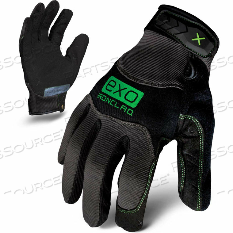 MODERN WATER RESISTANT WORK GLOVES, GRAY, 1 PAIR, 2XL by Ironclad MODERN WATER RESISTANT WORK GLOVES, GRAY, 1 PAIR, 2XL by Ironclad
