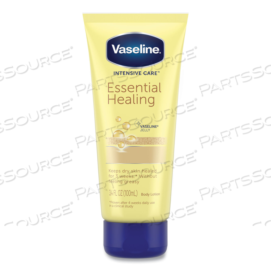 INTENSIVE CARE ESSENTIAL HEALING BODY LOTION, 3.4 OZ SQUEEZE TUBE by Vaseline INTENSIVE CARE ESSENTIAL HEALING BODY LOTION, 3.4 OZ SQUEEZE TUBE by Vaseline