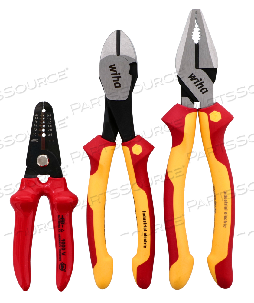 ELECTRICIANS TOOL KIT 3 PCS. by Wiha Tools