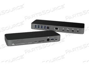 OWC THUNDERBOLT 3 DOCK, DOCKING STATION, THUNDERBOLT 3, MINI DP, GIGE, 85 WATT by Other World Computing