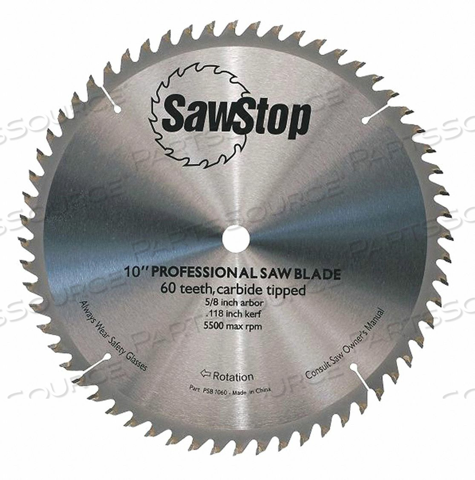 CIRCULAR SAW BLADE BLADE DIA 10 IN. by Sawstop CIRCULAR SAW BLADE BLADE DIA 10 IN. by Sawstop