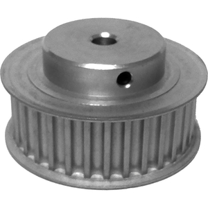 32 TOOTH TIMING PULLEY, (HTD) 5MM PITCH, CLEAR ANODIZED ALUMINUM, 32-5M15-6FA3 - MIN QTY 4 by B&B Manufacturing