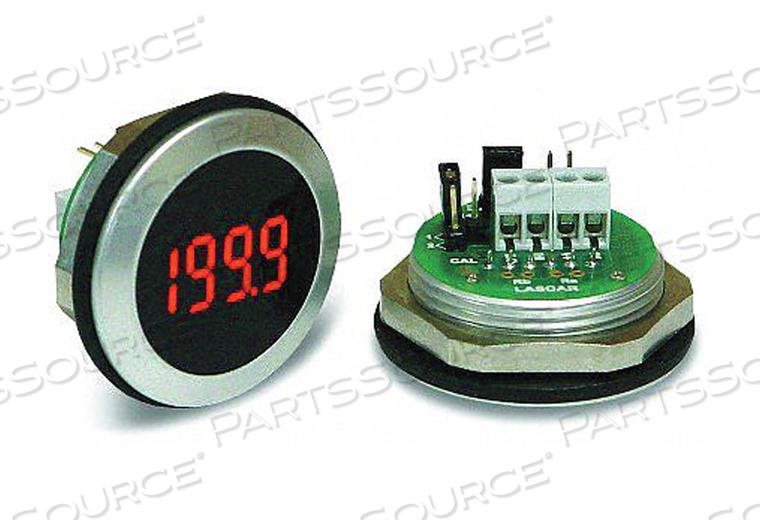 LED VOLTMETER WATERPROOF 3-1/2IN. 200MV by Lascar