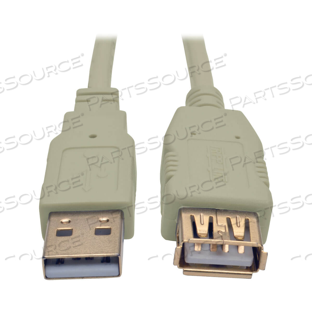 6FT USB 2.0 HI-SPEED A/A CABLE M/F 480 MBPS BEIGE, USB EXTENSION by Tripp Lite 6FT USB 2.0 HI-SPEED A/A CABLE M/F 480 MBPS BEIGE, USB EXTENSION by Tripp Lite
