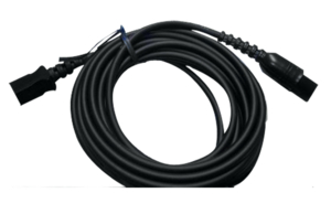 12FT DUAL CONNECTOR TO TWO PIN PLUG MONITOR CABLE by Bard Medical (C.R. Bard)