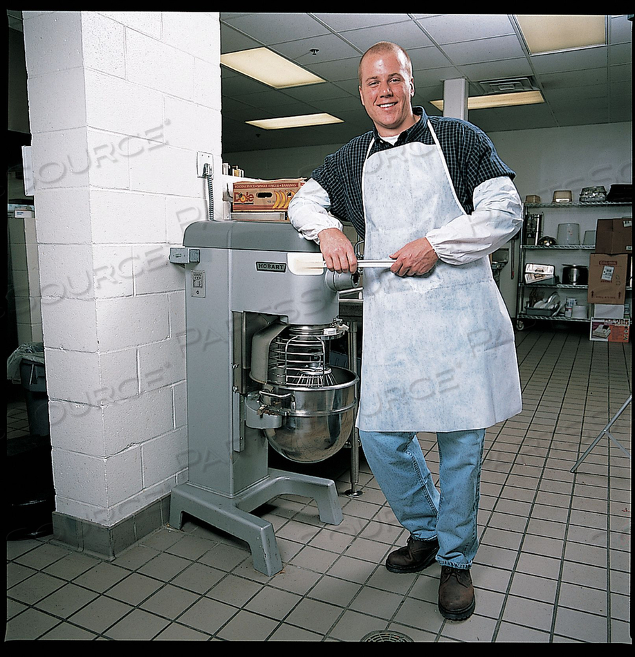 DISPOSABLE BIB APRON WHITE XL PK100 by Cellucap DISPOSABLE BIB APRON WHITE XL PK100 by Cellucap