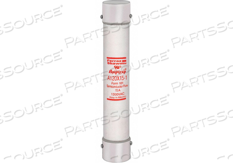 SEMICONDUCTOR FUSE 15A A120X 1200VAC by Ferraz Shawmut