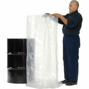55 GALLON DRUM LINER 8 MIL 38 X 53 by Protective Lining Corporation 55 GALLON DRUM LINER 8 MIL 38 X 53 by Protective Lining Corporation