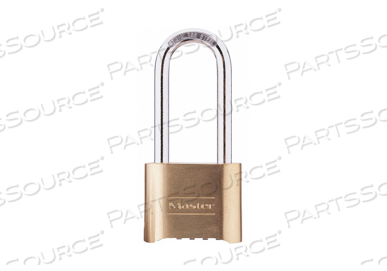 COMBINATION PADLOCK 1 1/2 IN RECTANGLE by Master Lock COMBINATION PADLOCK 1 1/2 IN RECTANGLE by Master Lock