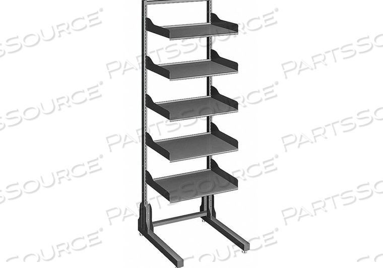 OPEN FRAME SHELF RACK 5 SHELF by Hergo