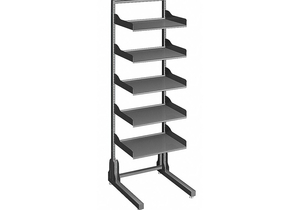 OPEN FRAME SHELF RACK 5 SHELF by Hergo