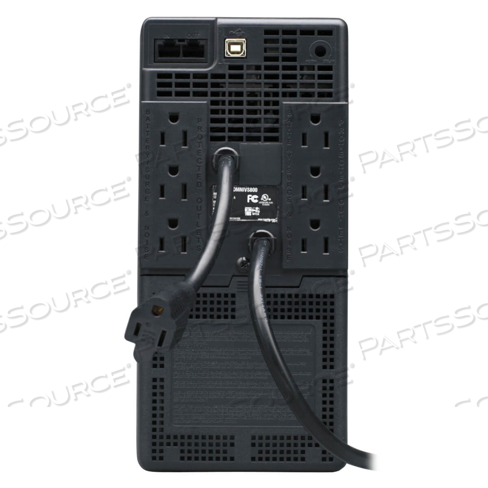 800VA 475W UPS BATTERY BACK UP TOWER AVR 120V USB RJ11 RJ45 by Tripp Lite