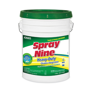 HEAVY DUTY CLEANER/DEGREASER/DISINFECTANT, CITRUS SCENT, 5 GAL PAIL by Spray Nine