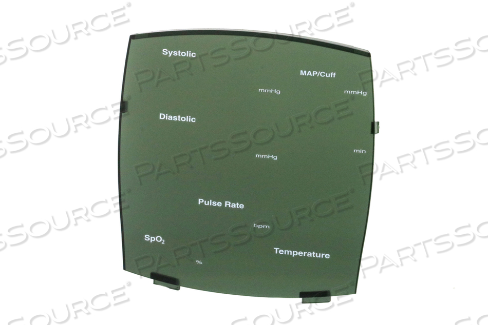 DISPLAY COVER CARESCAPE™ V100 TEMP/SPO₂/BP - ENGLISH by GE Medical Systems Information Technology (GEMSIT) DISPLAY COVER CARESCAPE™ V100 TEMP/SPO₂/BP - ENGLISH by GE Medical Systems Information Technology (GEMSIT)