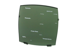 DISPLAY COVER CARESCAPE™ V100 TEMP/SPO₂/BP - ENGLISH by GE Medical Systems Information Technology (GEMSIT)