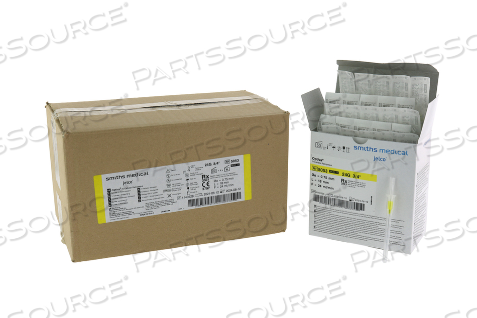 24G X 3/4 OPTIVA CATHETER 200/CA by Smiths Medical