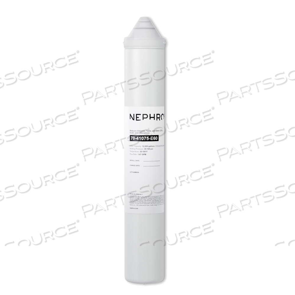 41-SERIES FILTER (7.5K GAL) - COMPATIBLE WITH PENTAIR EVERPURE MANIFOLDS by Nephros