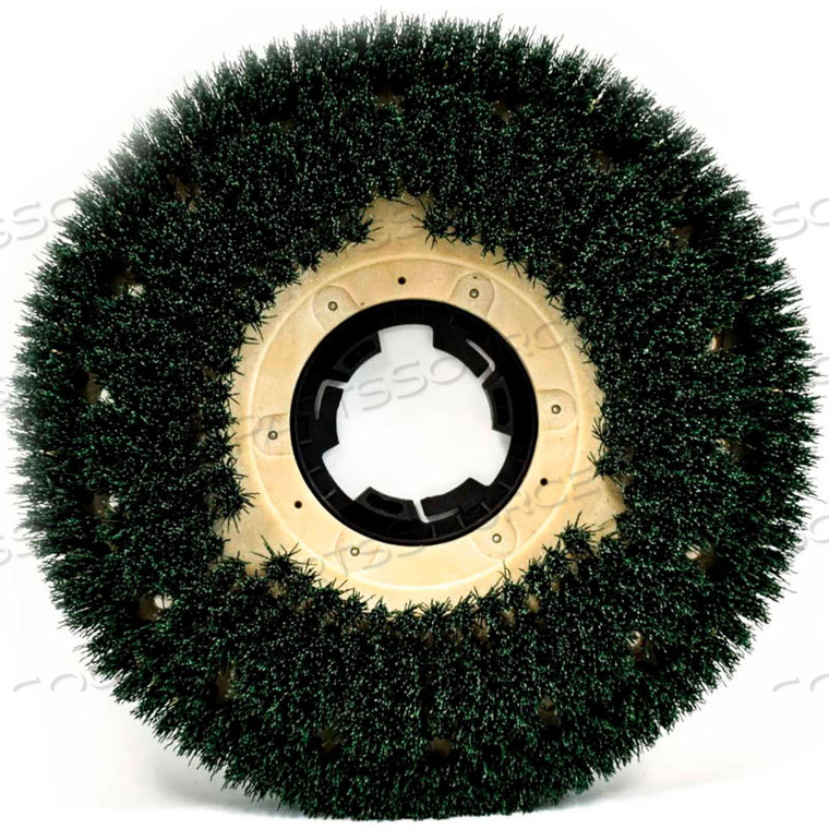 18" MAL-GRIT SCRUB GRIT BRUSH W/NP-9200 CLUTCH PLATE, GREEN by The Malish Corporation 18" MAL-GRIT SCRUB GRIT BRUSH W/NP-9200 CLUTCH PLATE, GREEN by The Malish Corporation