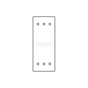 RFB119-SB FLOOR BOX 1-GANG BLANK SECTIONAL DEVICE PLATE by Wiremold