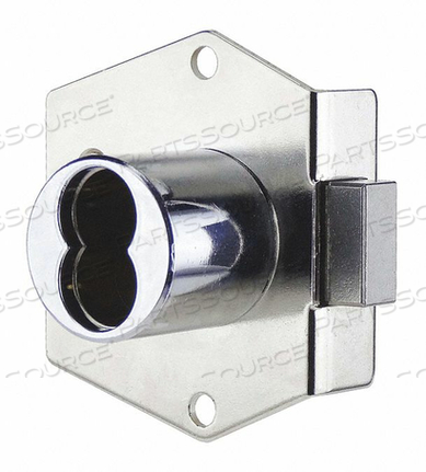 CABINET DEAD BOLT KEY SFIC BRUSHEDCHROME by CCL