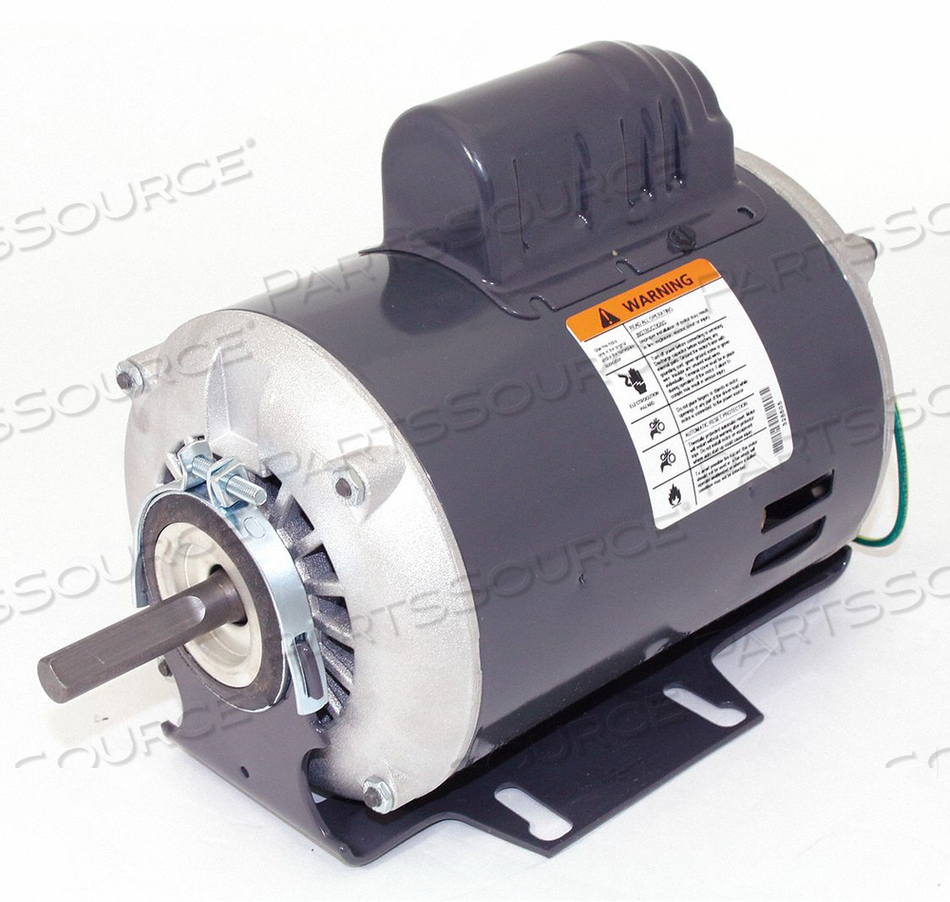 BELT DRIVE MOTOR, SINGLE PHASE, MOTOR DESIGN CAPACITOR-START, 1/3 HP, NAMEPLATE RPM 1,725, NO. OF SPEEDS 1, VOLTAGE 115/230, 5.4/2.7 A FULL  by DAYTON ELECTRIC MANUFACTURING CO