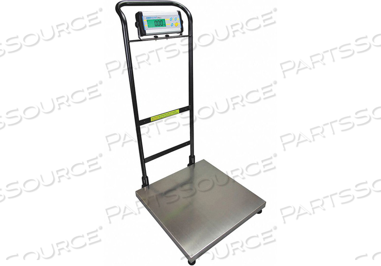 WEIGHING SCALE SS PLTFRM 440 LB CAP. by Adam Equipment WEIGHING SCALE SS PLTFRM 440 LB CAP. by Adam Equipment