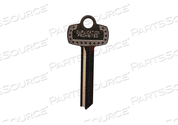 KEY BLANK BEST TYPE L by Schlage Lock KEY BLANK BEST TYPE L by Schlage Lock