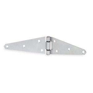 STRAP HINGE, STEEL, 2 5/16 IN LEAF HT, 6 IN LEAF WD by Approved Vendor