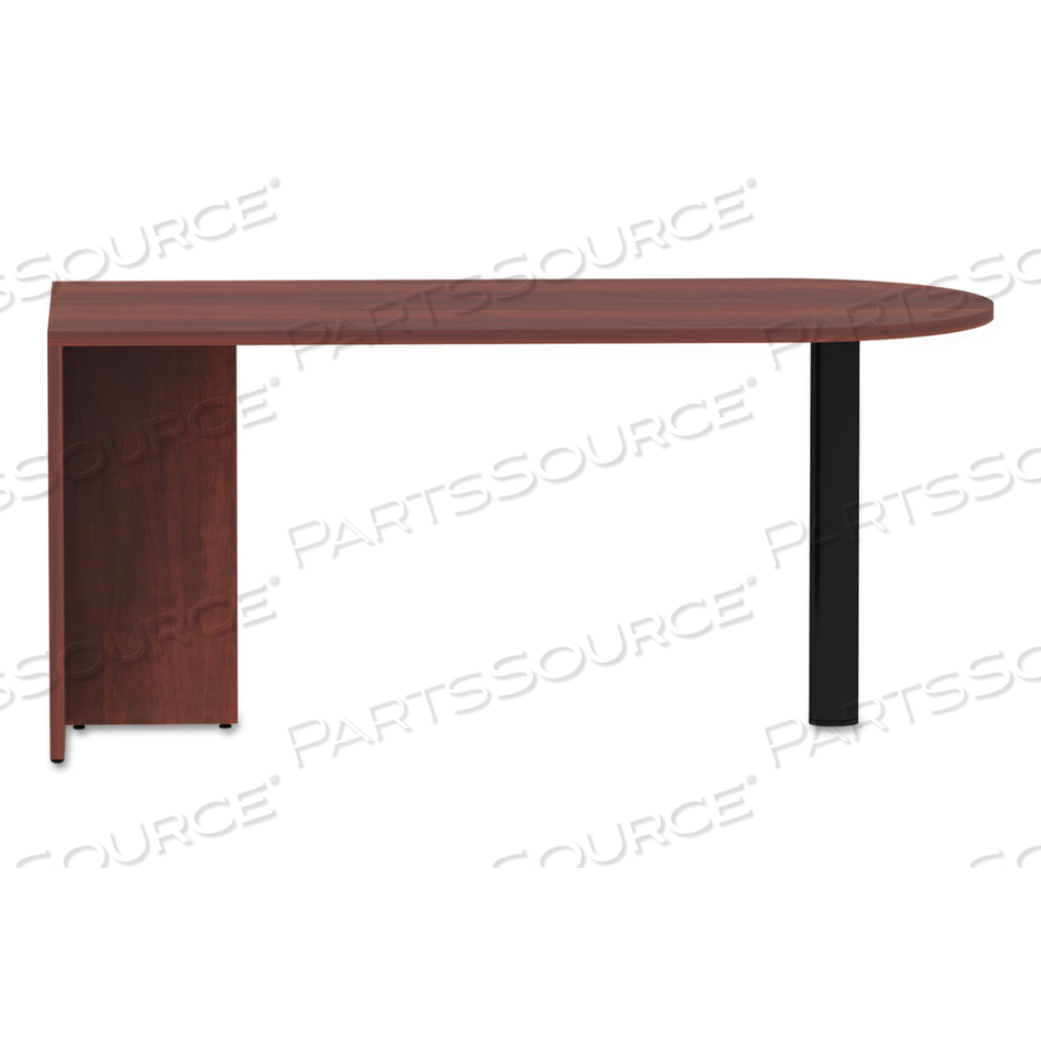 ALERA VALENCIA SERIES D-TOP DESK, 65" X 29.5" X 29.5", MEDIUM CHERRY 