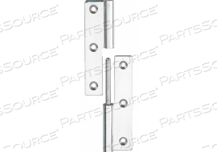 LIFT-OFF HINGE POLISHED 2-61/64X1-1/2 IN by Lamp