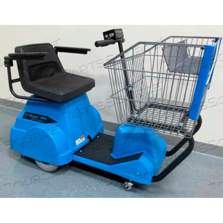 EZ-SHOPPER ELECTRIC GROCERY CART BLUE 750 LB. CAP. by Electro Kinetic Technologies, LLC EZ-SHOPPER ELECTRIC GROCERY CART BLUE 750 LB. CAP. by Electro Kinetic Technologies, LLC