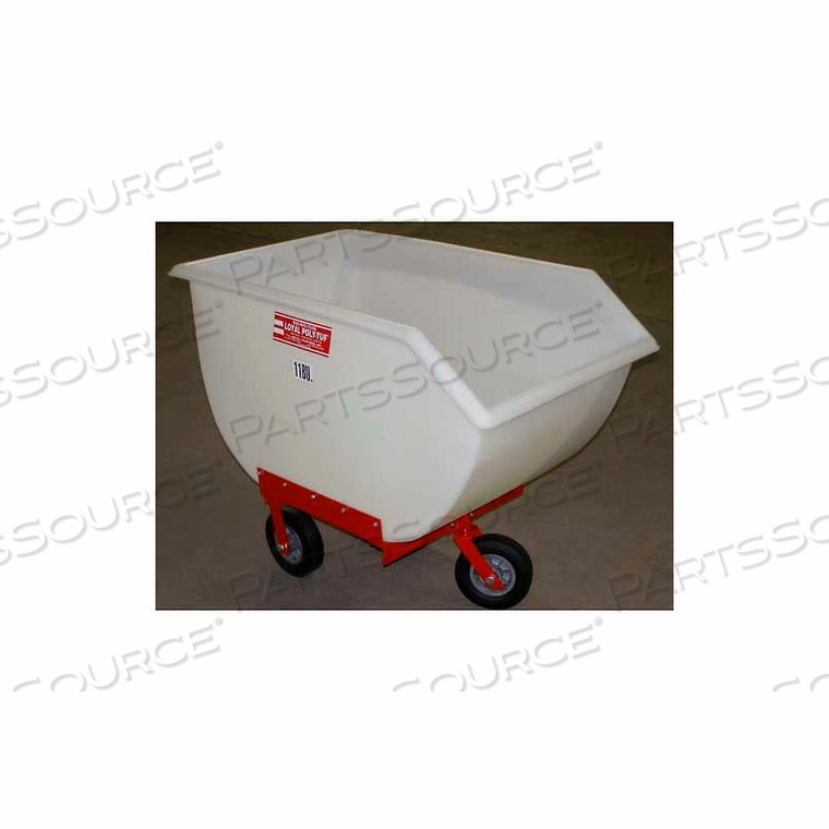 POLY-TUF 11 BUSHEL 3 WHEEL POLYETHYLENE NURSERY CART by Loyal Roth - T.R. Metal Crafters - Hayri POLY-TUF 11 BUSHEL 3 WHEEL POLYETHYLENE NURSERY CART by Loyal Roth - T.R. Metal Crafters - Hayri
