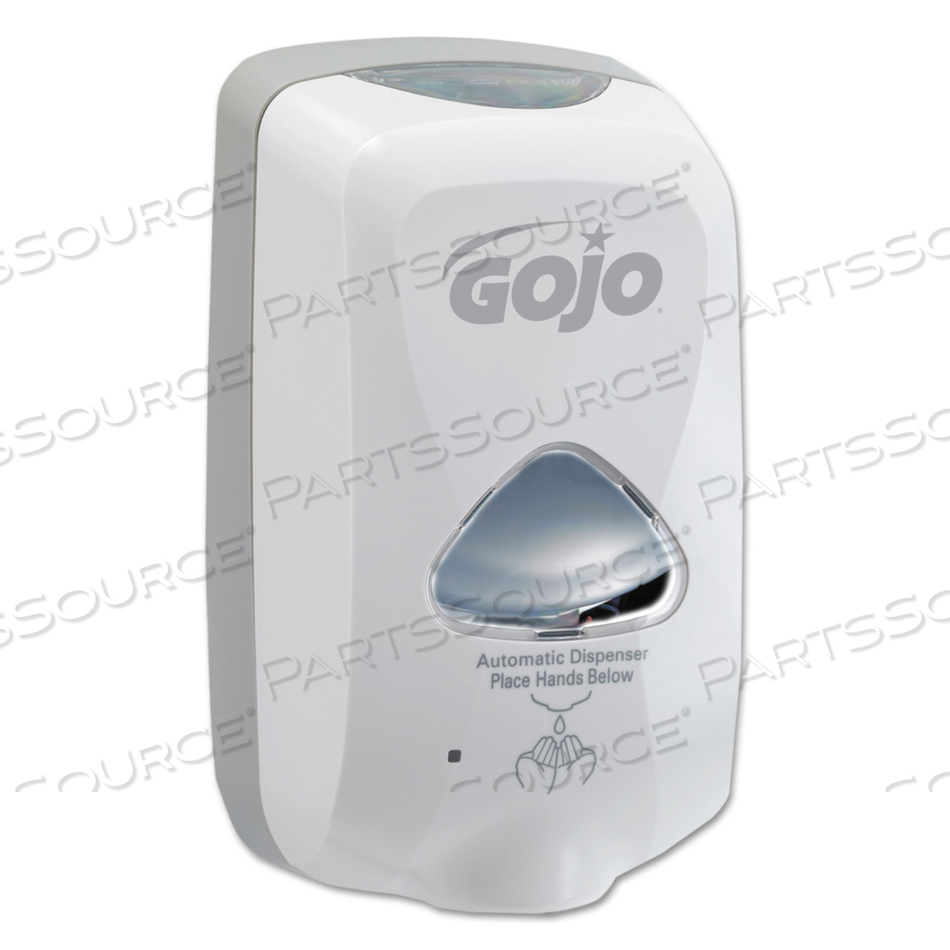 TFX TOUCH-FREE AUTOMATIC FOAM SOAP DISPENSER, 1,200 ML, 4.1 X 6 X 10.6, GRAY by Gojo TFX TOUCH-FREE AUTOMATIC FOAM SOAP DISPENSER, 1,200 ML, 4.1 X 6 X 10.6, GRAY by Gojo