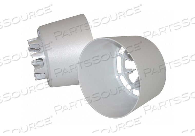 HOOD SNAP-ON WHITE by W F Harris Lighting