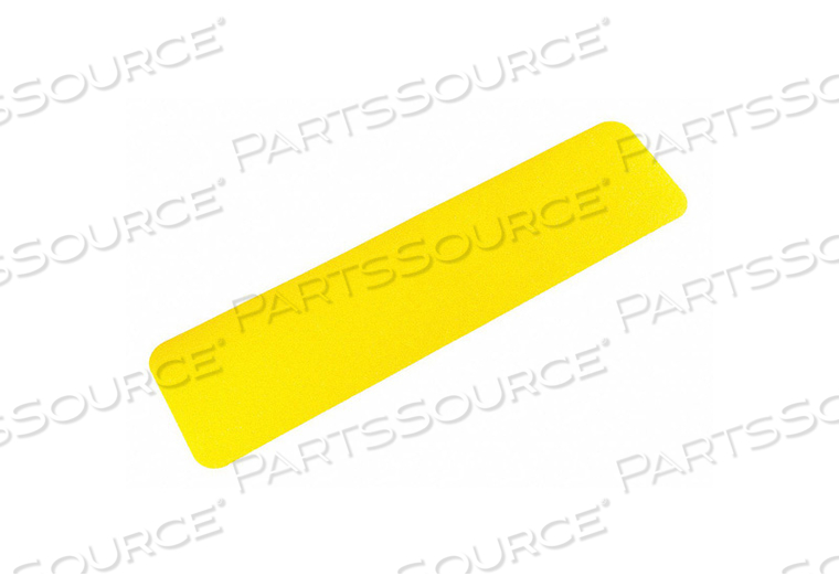 ANTI-SLIP TREAD, COARSE, 60 GRIT SIZE, YELLOW, SOLID, 6 IN X 24 IN, 33 MIL TAPE THICK by Jessup Manufacturing